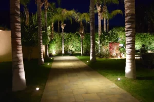 Landscape lighting design by Cascio