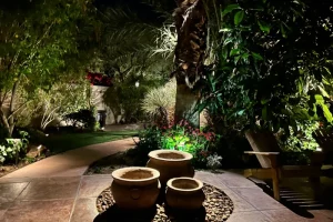 Landscape lighting design by Cascio